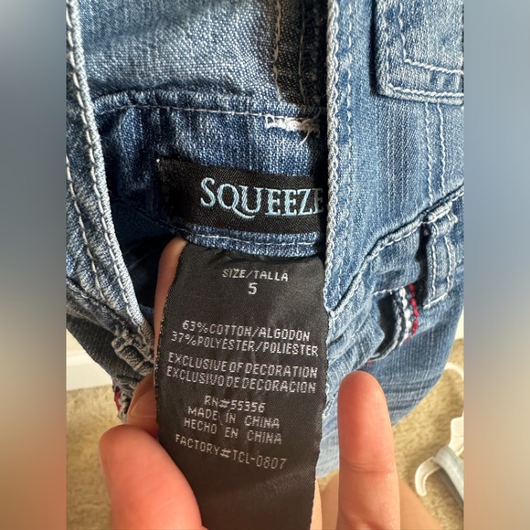 Squeeze Jumper Denim Short Size 5 - Picture 3 of 3